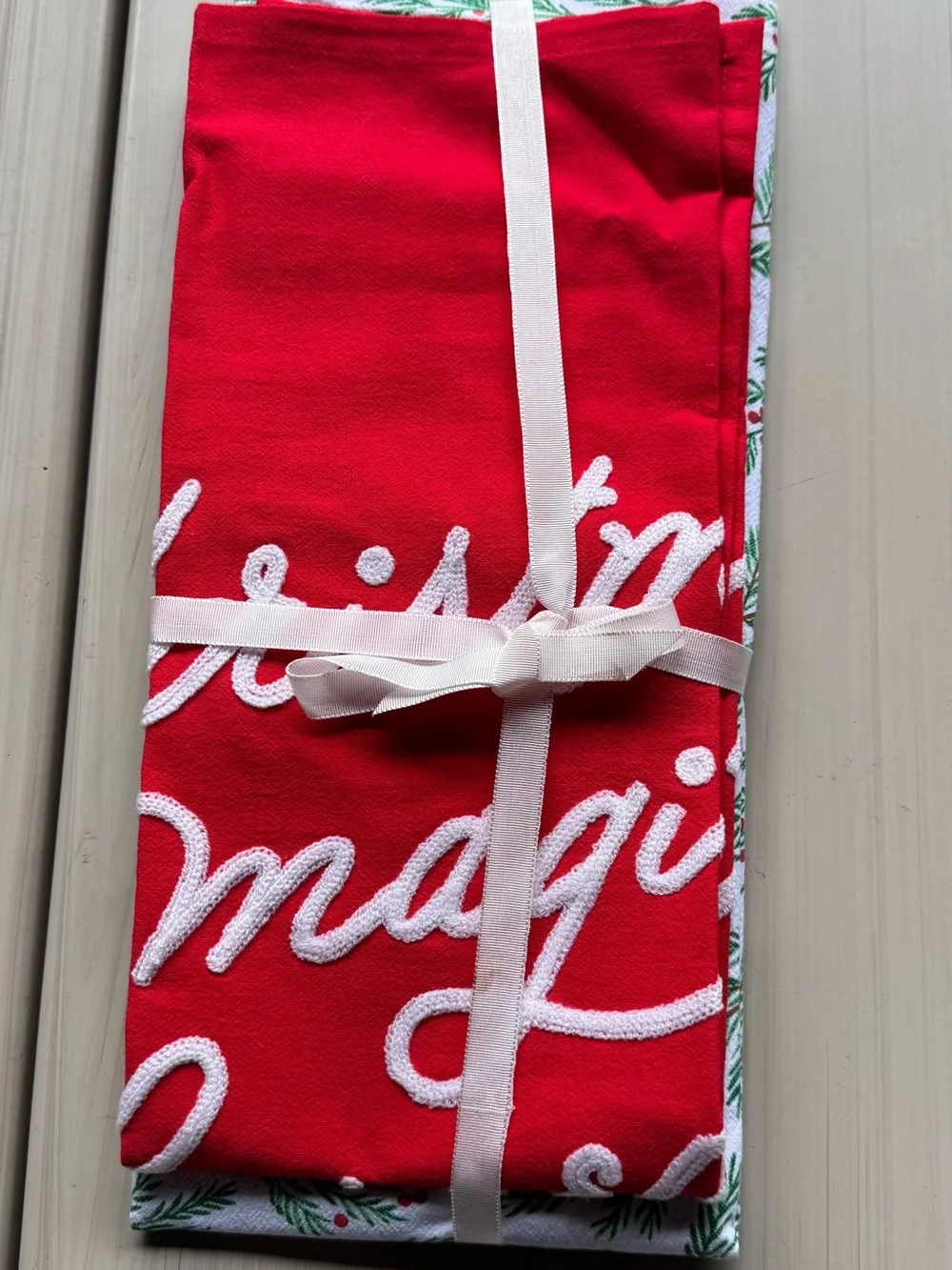 Hallmark bright red